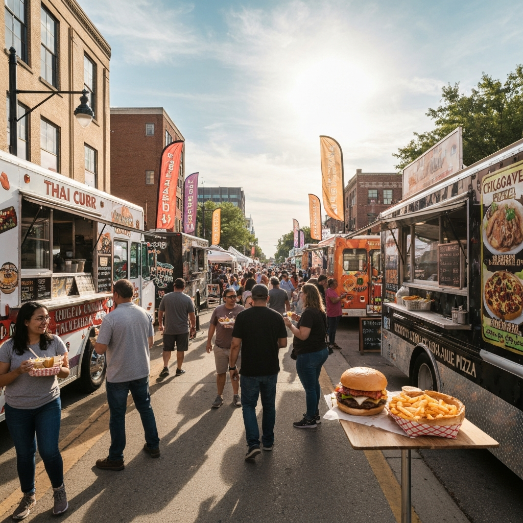 Des Moines’ Culinary Scene: New Openings and Food Truck Favorites
