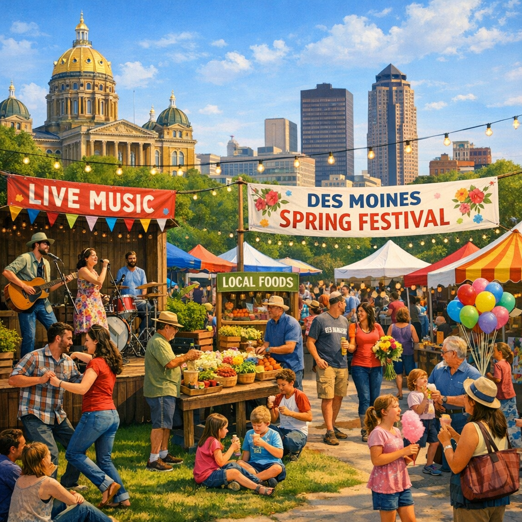Upcoming Events in Des Moines: May Highlights