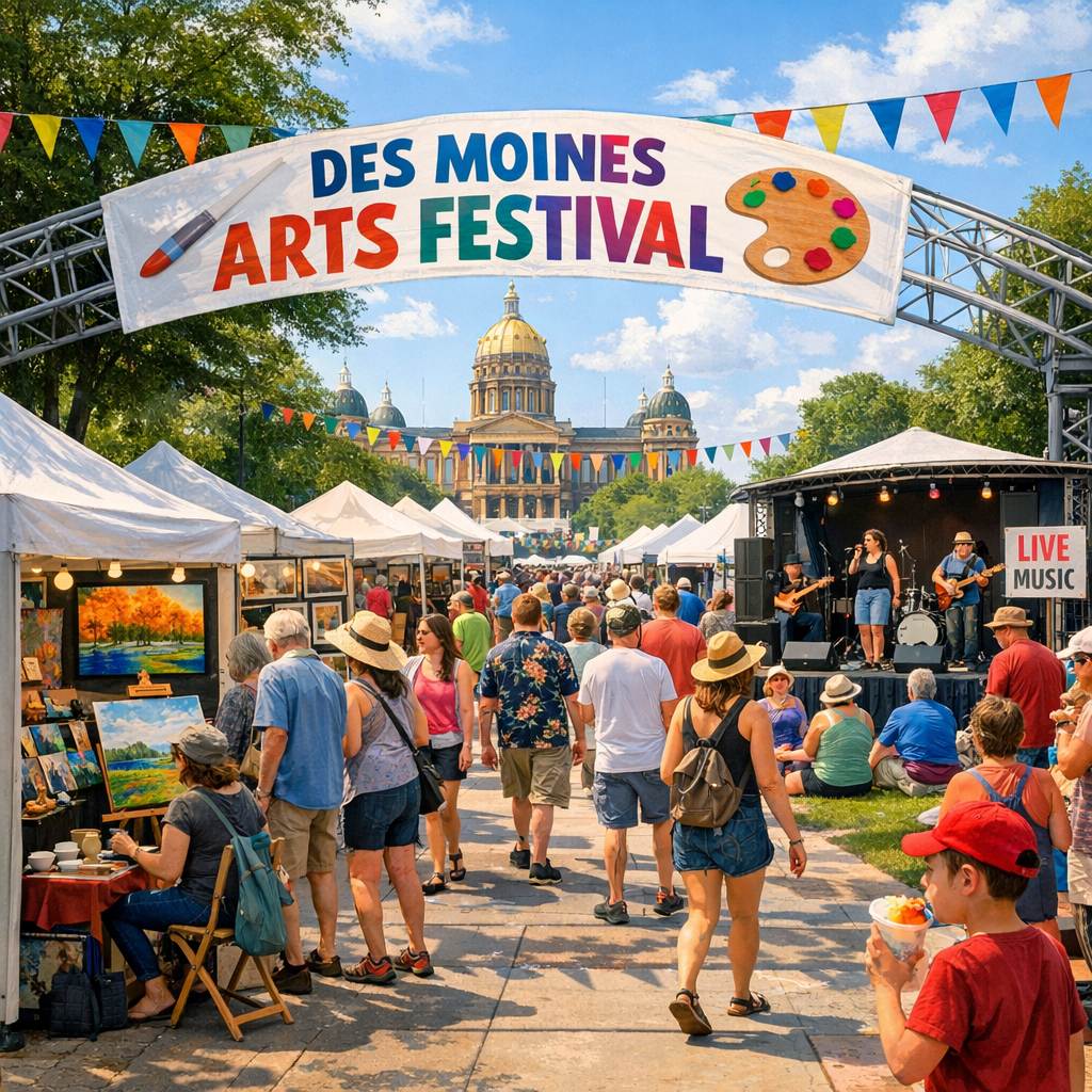 Exploring Des Moines’ Vibrant Arts and Culture Scene