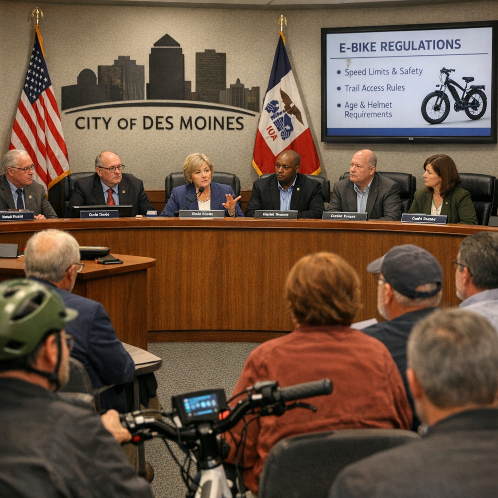 Des Moines’ E-Bike Regulations: A Call for Unified Action