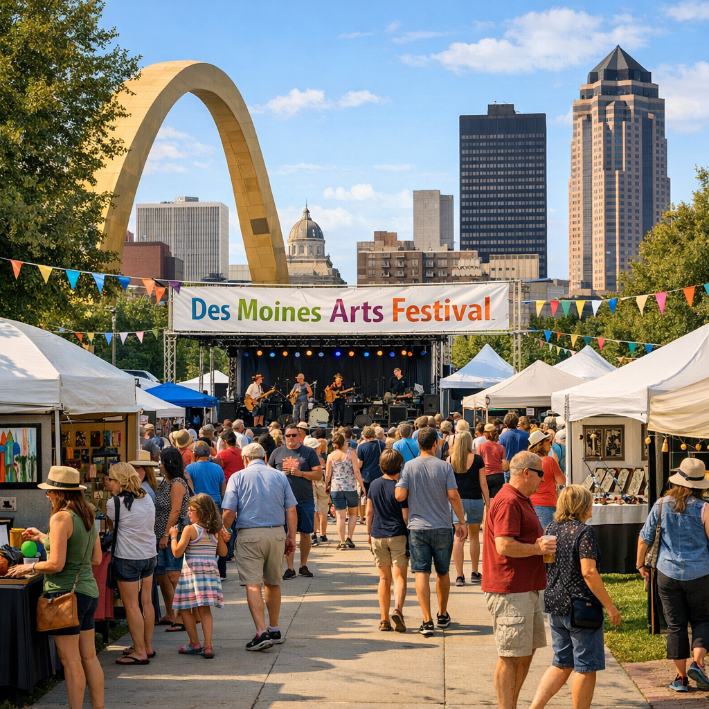 Exploring Des Moines’ Vibrant Arts and Culture Scene